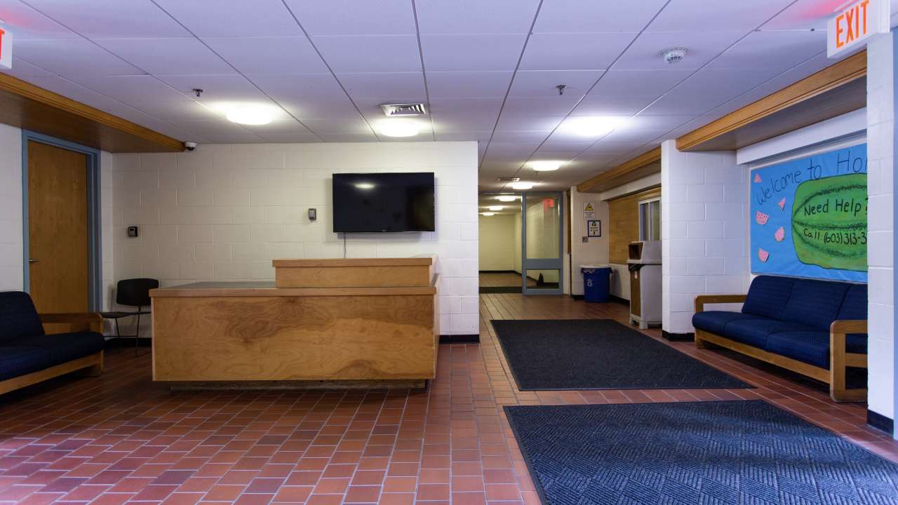 Holloway Hall lobby
